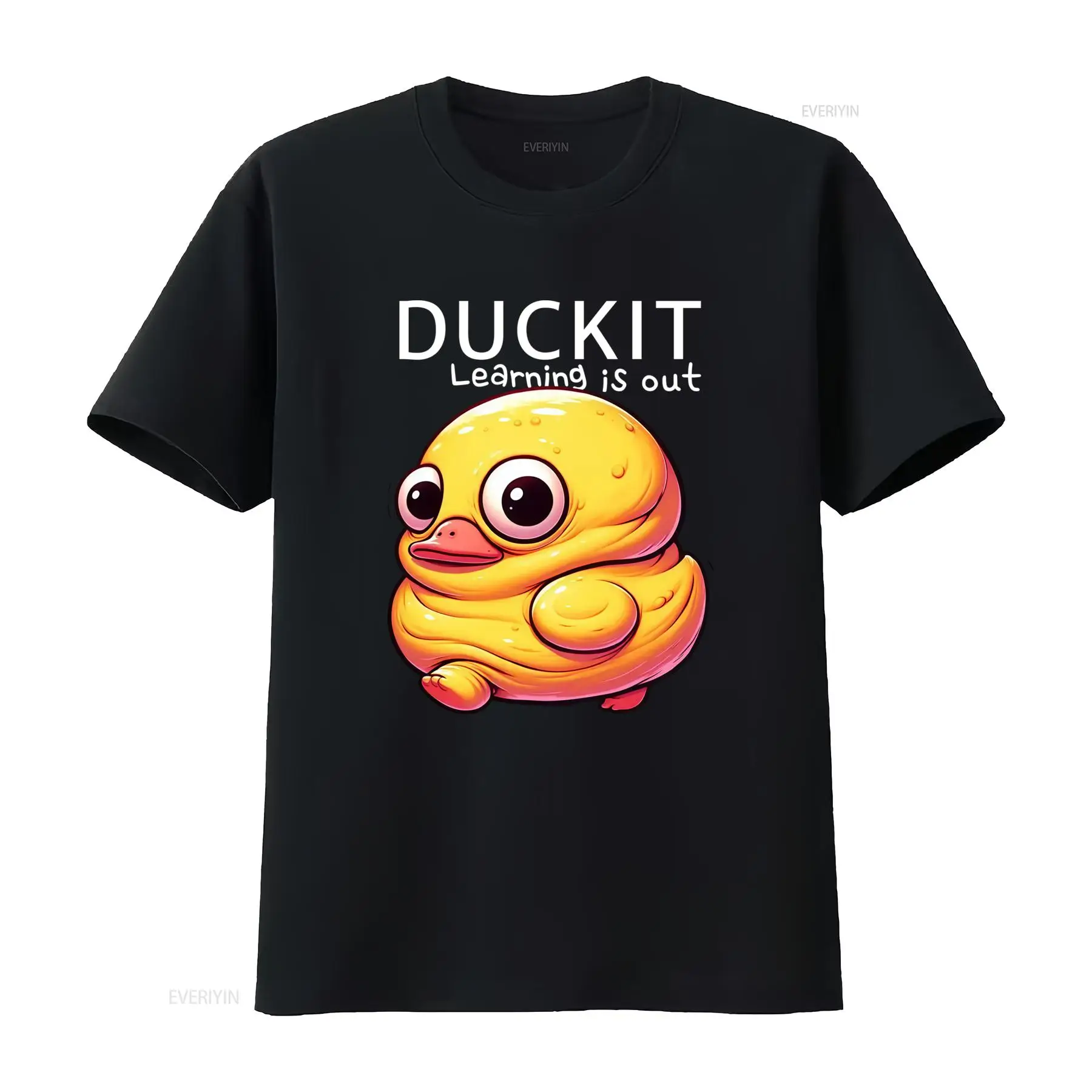 Vintage Fashion Quotes - Camiseta Duck It com Estampa Divertida