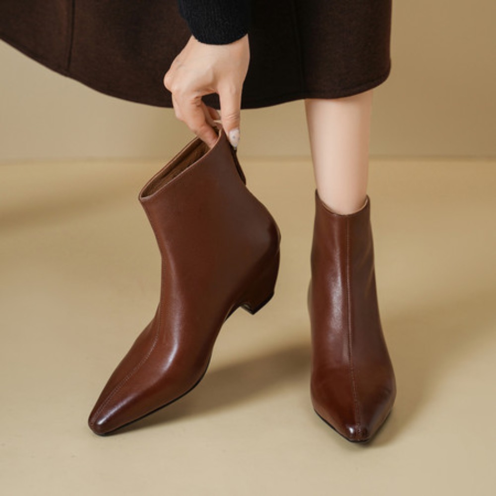 Botas Femininas de Cano Curto  - Vintage Fashion Online avaliação e preço