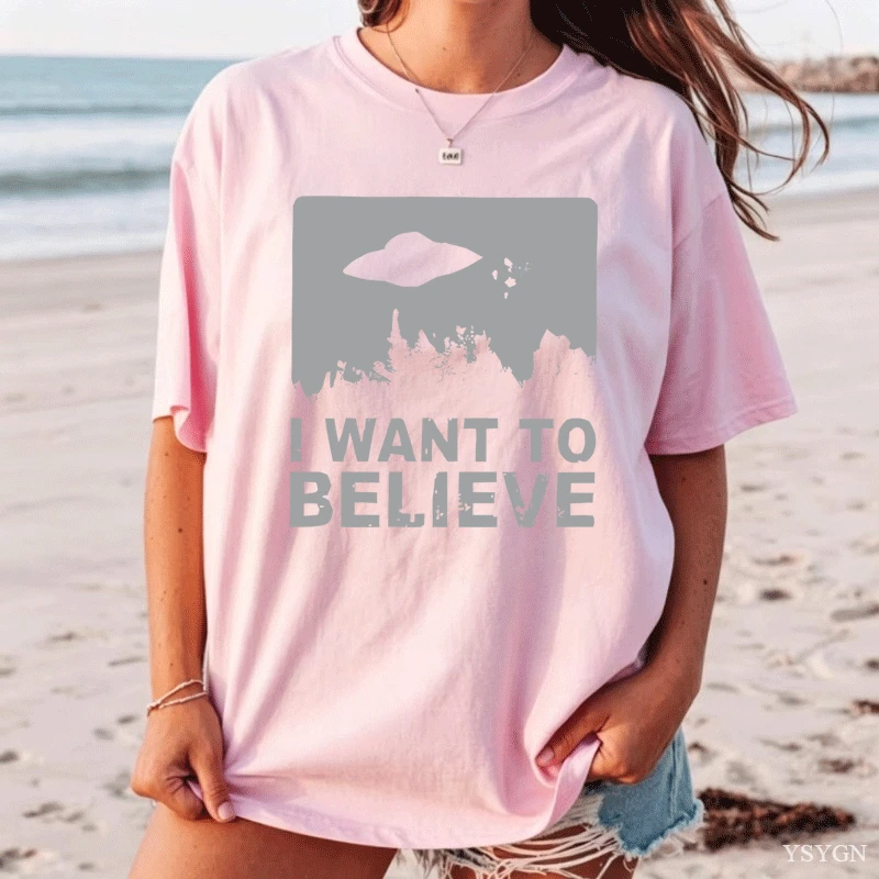 Quero Acreditar Camiseta Gráfi - Vintage Fashion Quotes avaliação e preço